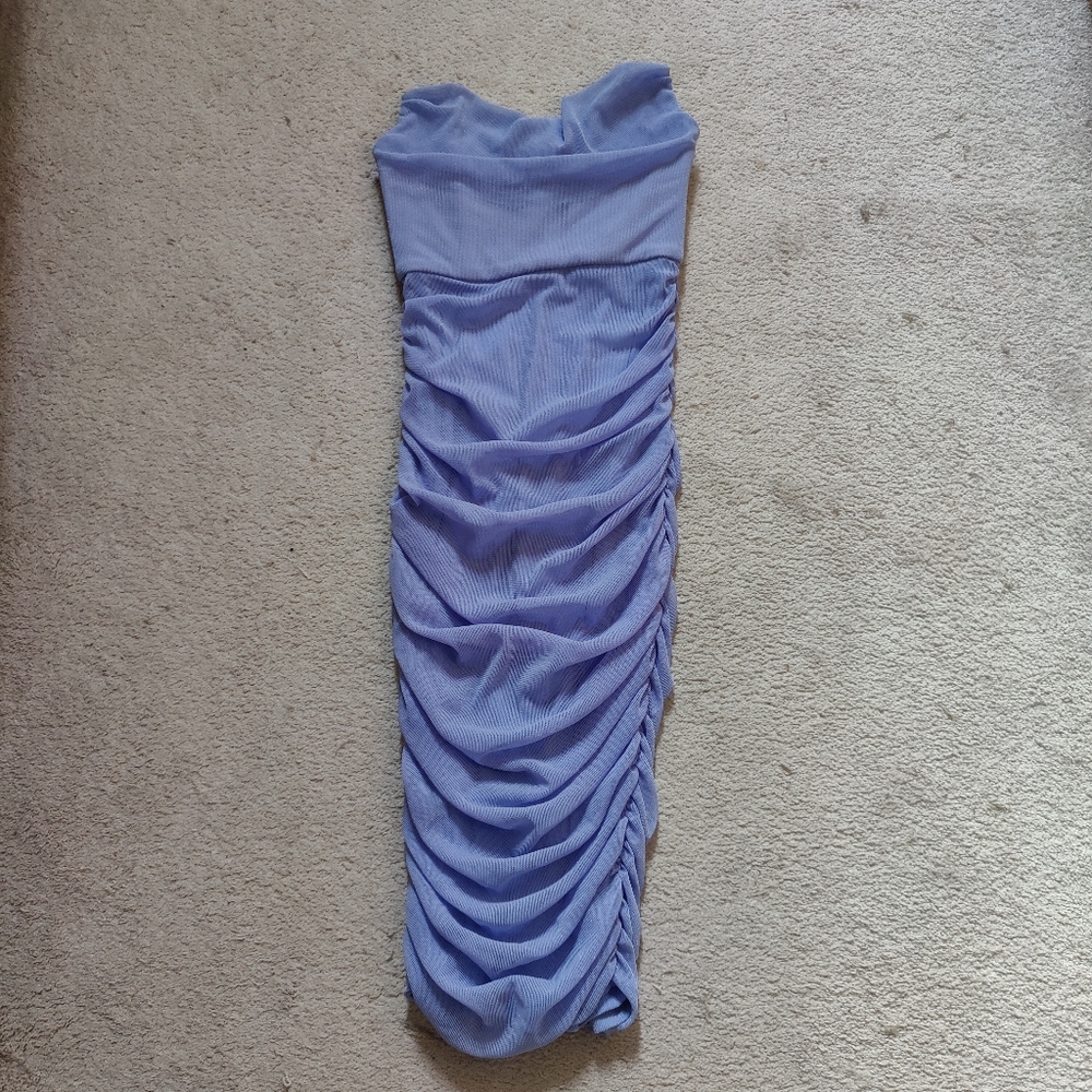 x REVOLVE India Midi Dress in Periwinkle - Picture 4 of 9